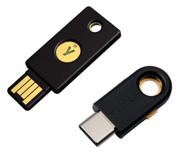 Yubico Security Key NFC by Yubico (czarny) + YubiKey 5C